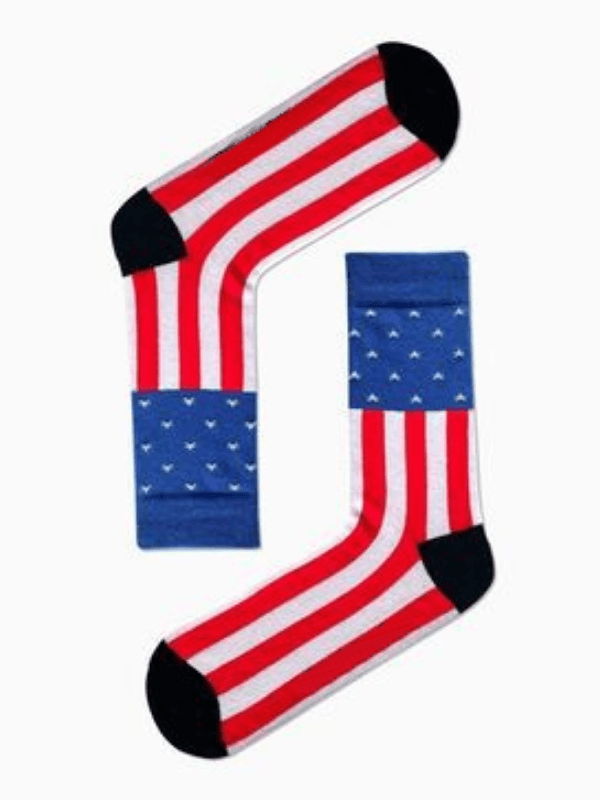 Amerika Bayrak Desenli