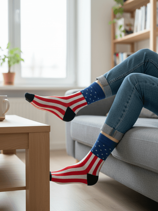 Amerika Bayrak Desenli_1