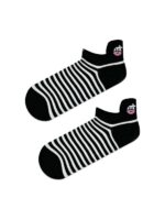 Çember Tasarım İnek Nakışlı Patik Çorap - Görsel 2