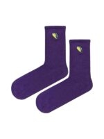 Taco Nakışlı Tenis Spor Çorap - Görsel 2