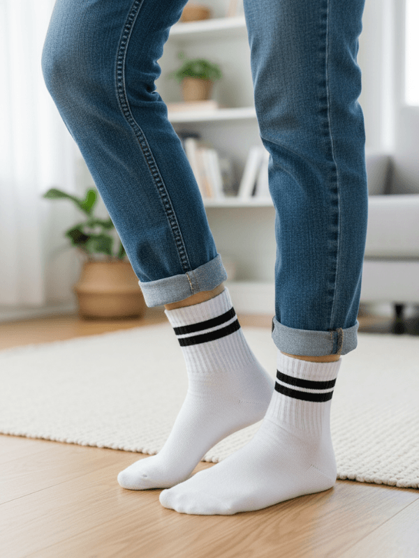 beyaz-çift-çizgi-aksu-corap