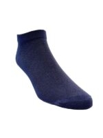 Ekose Dört Mevsim Lacivert Bambu Erkek Patik Çorap - Görsel 2
