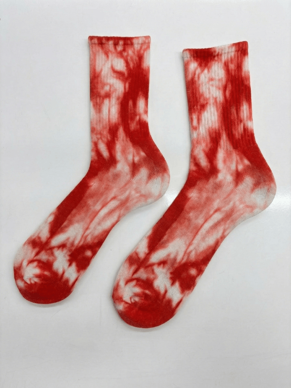 red ruby batik tenis spor Çorap