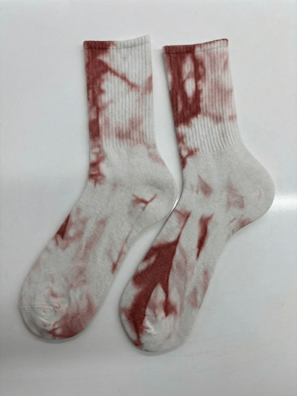 dark blood batik tenis spor Çorap