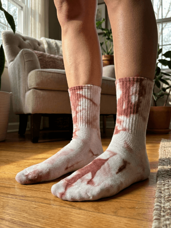 dark blood batik tenis spor Çorap