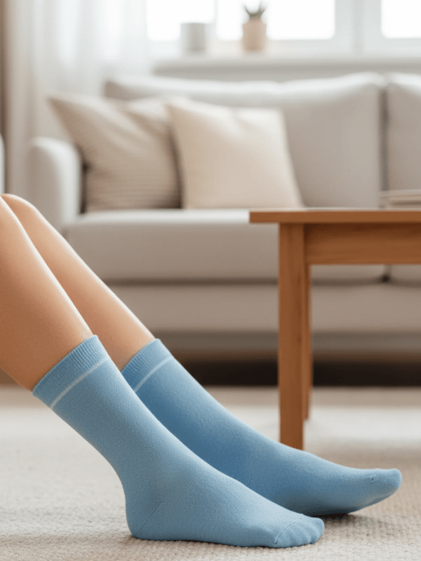 düz-mavi-aksu-corap