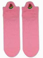 pembe-karpuz desenli-orjinal-aksu-corap