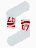 07 Yazılı Kolej Spor Çorap - Görsel 2