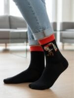 Inci Küpeli Kadın Art Soket Çorap