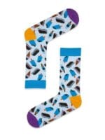 Beyaz İce Cream Tasarım Soket Çorap - Görsel 2