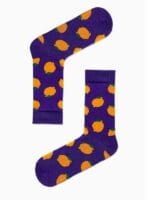 Mor Limon Tasarım Soket Çorap - Görsel 2