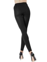 Toparlayıcı Siyah Modal Tayt - Görsel 3