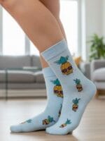 Ananas Kafalar Soket Çorap