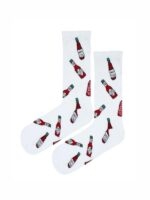 Acı Sos Desenli Tenis Spor Çorap - Görsel 2