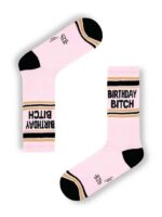Birthday Bitch Yazılı Tenis Çorap - Görsel 2
