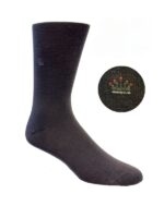 Dört Mevsim Bambu Klasik Antrasit Erkek Soket Çorap - Görsel 2