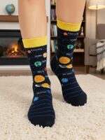 Gezegenler Tasarım Soket Çorap