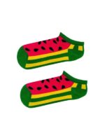 Karpuz Dilimi Desenli Patik Çorap - Görsel 2