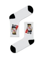 Kaykaylı Bear Desenli Tenis Çorap - Görsel 2