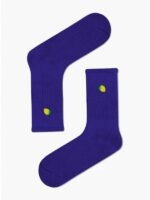 Limon Nakışlı Tenis Spor Çorap - Görsel 2