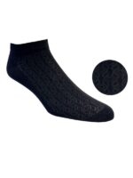 Metropolitan Siyah Dört Mevsim Bambu Erkek Patik Çorap - Görsel 2