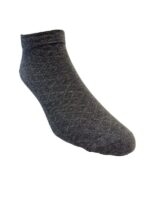 Ekose Dört Mevsim Antrasit Bambu Erkek Patik Çorap - Görsel 2