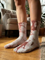 dark blood batik tenis spor Çorap